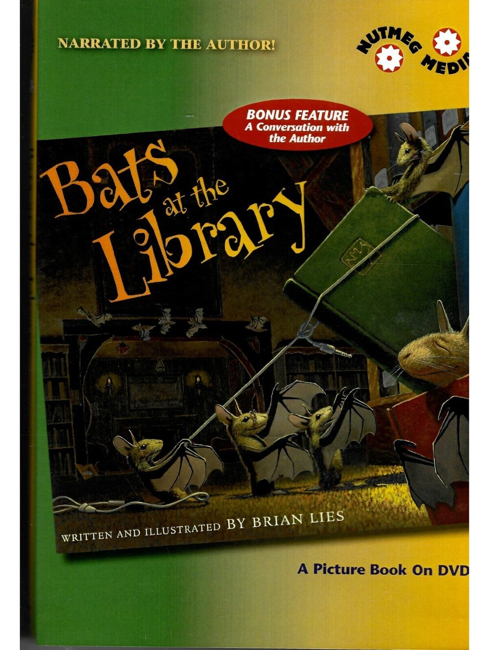 Bats At the Library... A Picture Book On DVD